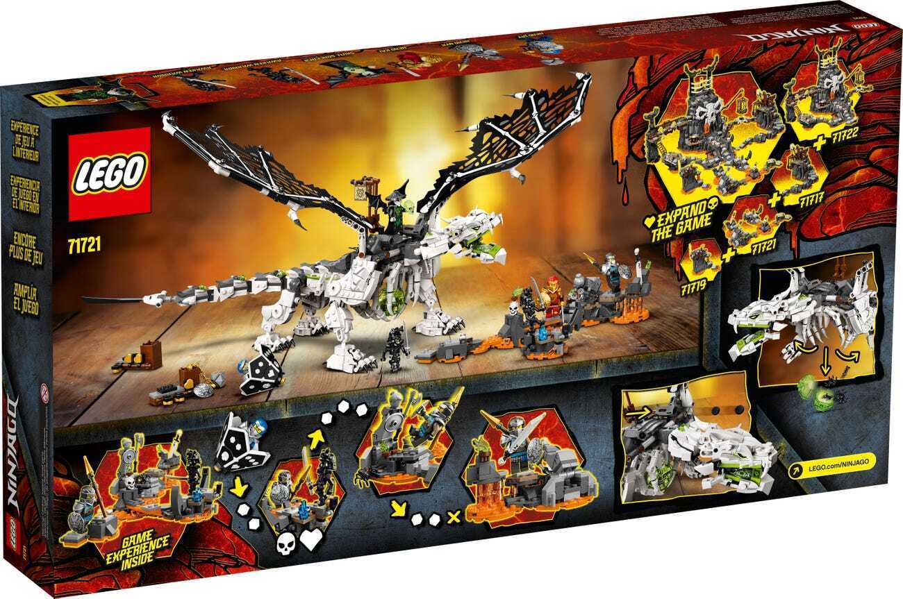 Ninjago 71721. Конструктор LEGO Ninjago дракон чародея-скелета 71721. LEGO Ninjago 71721 дракон. Лего Ниндзяго 71721. Лего дракон Ниндзяго 71721.