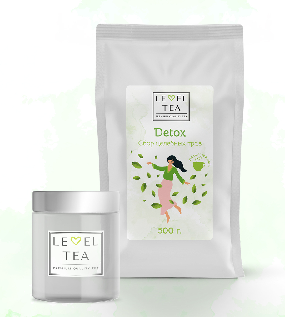 Чай Детокс Detox Level Tea / натуральный травяной чай 500 г. - купить с ...