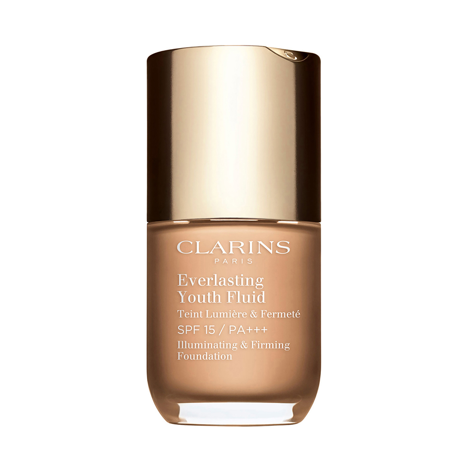 Clarins Everlasting Youth Fluid Устойчивый тональный флюид с омолаживающим действием SPF 15, 1083 organza, 30 мл