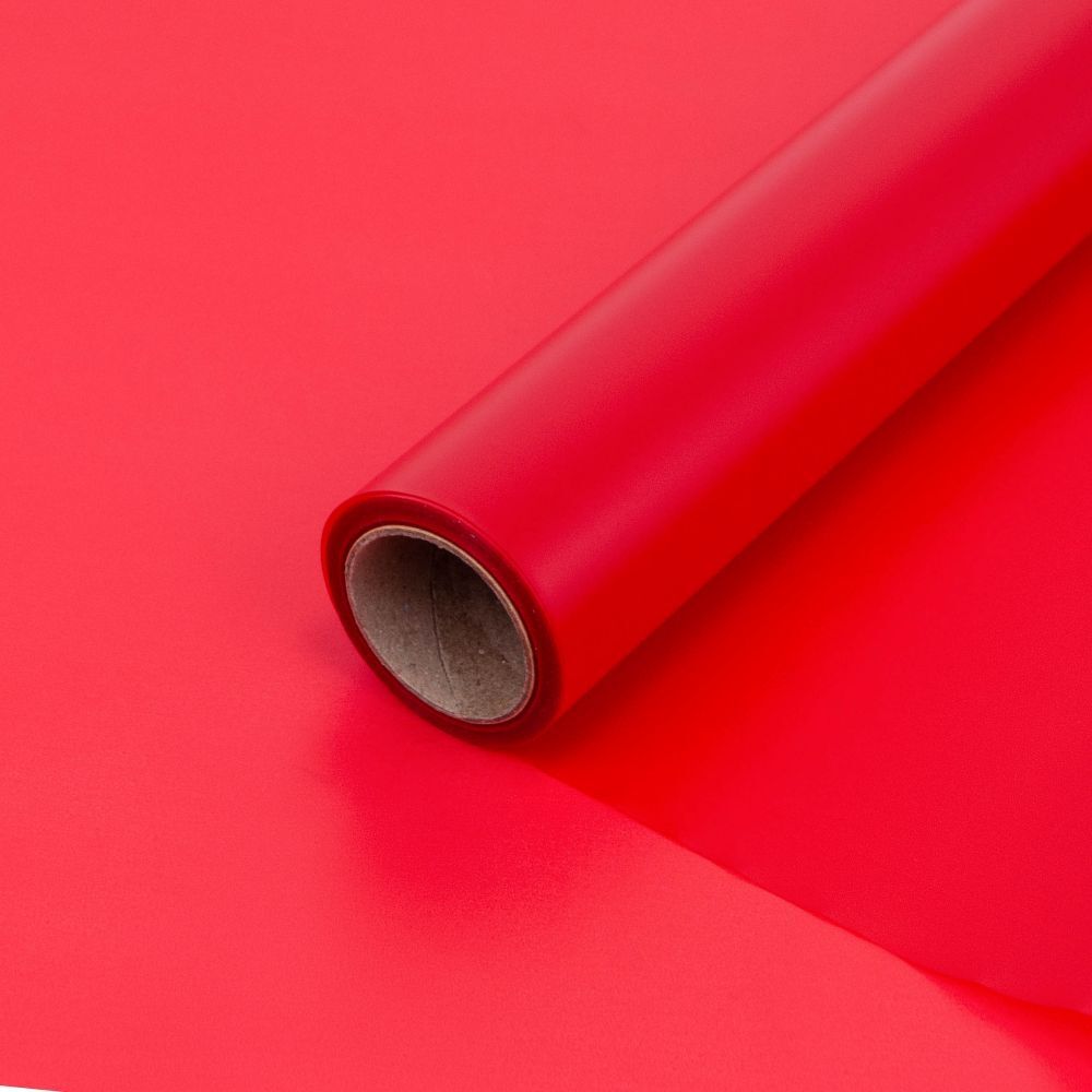 Пленка 50%. D058 - Red (2.5 х 4 м). М8 красная. Пленка 50 мм