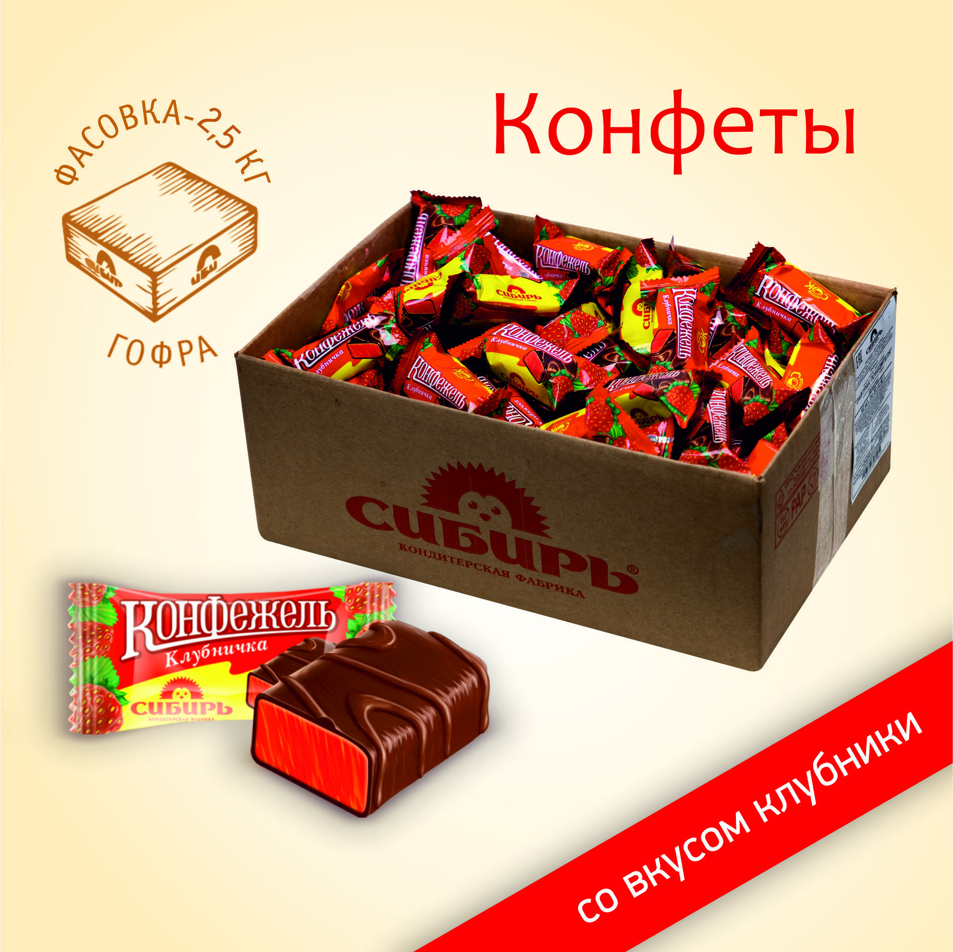 Конфежель конфеты