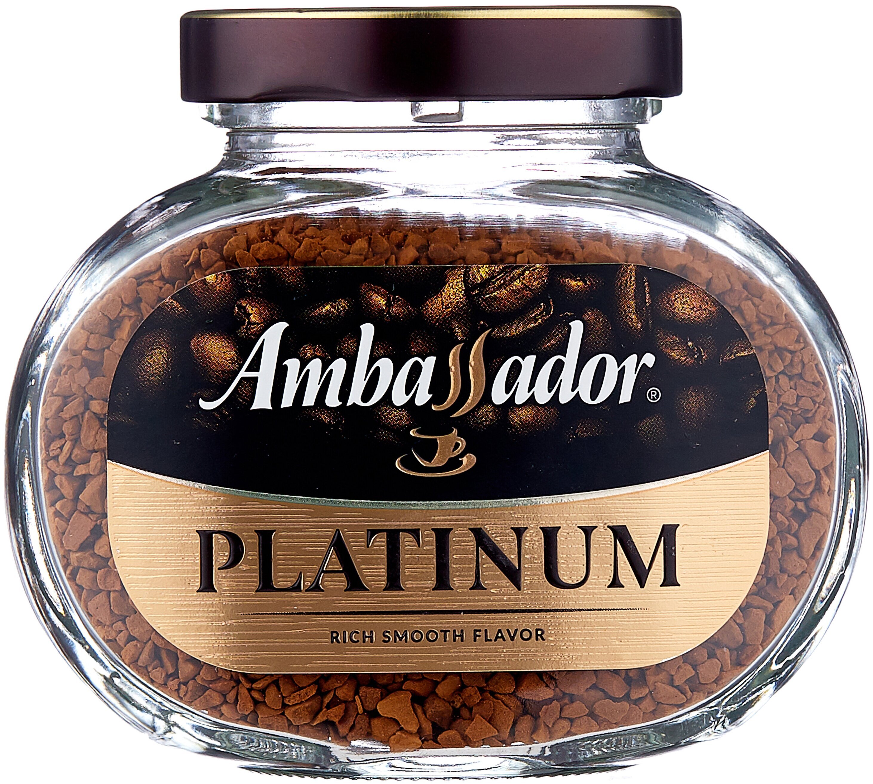 Ambassador Platinum кофе растворимый Амбассадор платинум, 12 шт по 47,5 ...