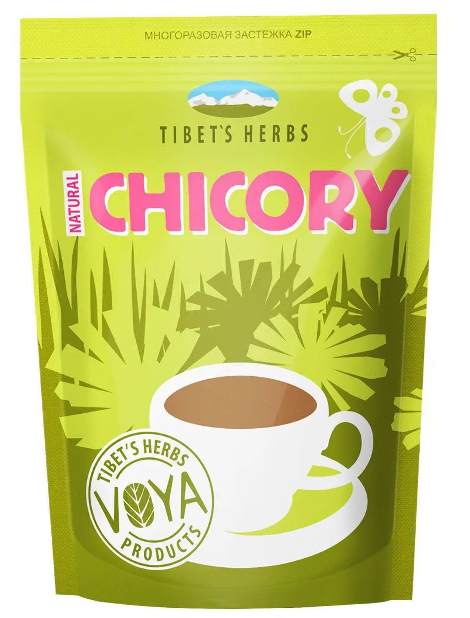 ЦикорийTibet'sHerbsрастворимый,пакет,100г.,Индия - Цикорий