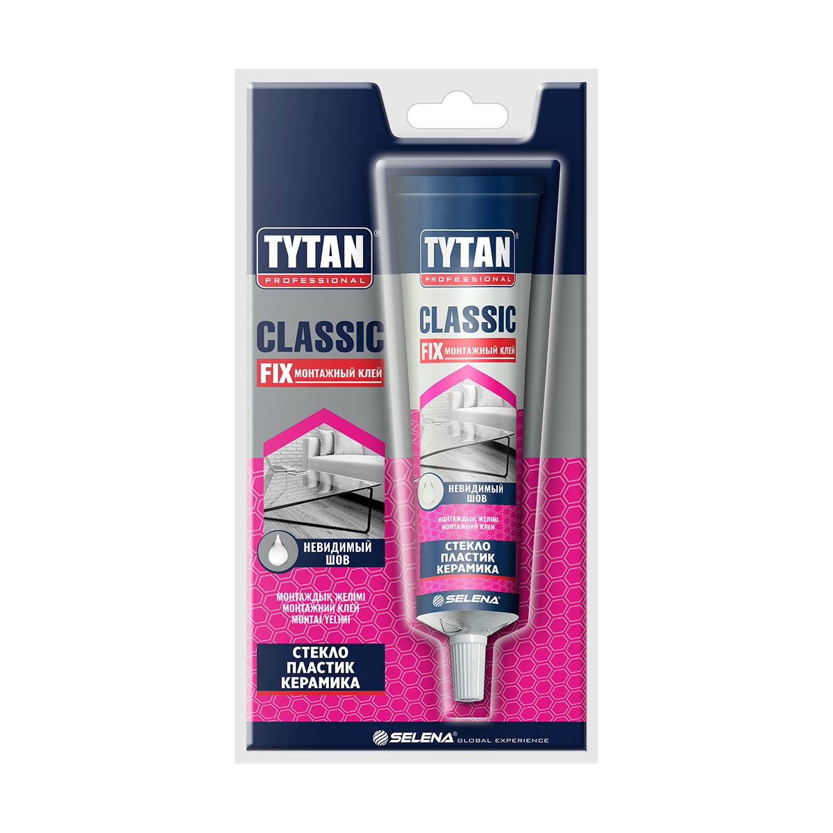 Tytan professional Classic Fix клей монтажный 100 мл прозрачный