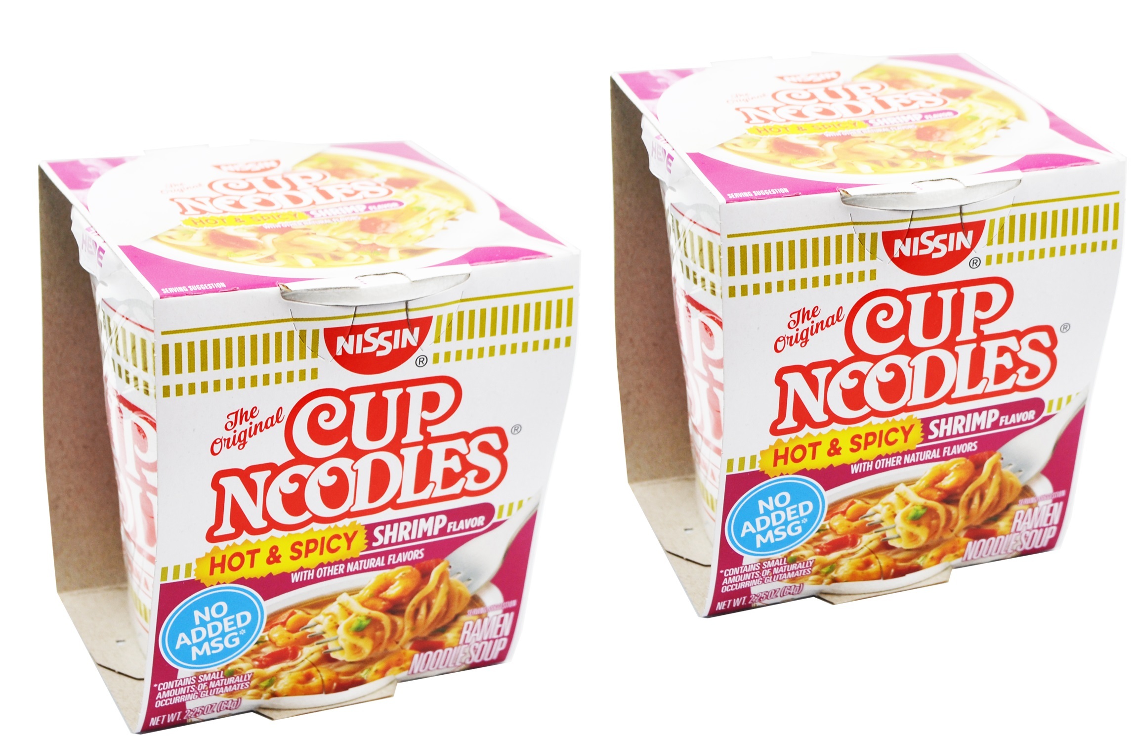 Лапша быстрого приготовления Nissin Cup Noodles Hot & Spicy Shrimps / Н...