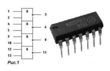 К555ла3 схема включения