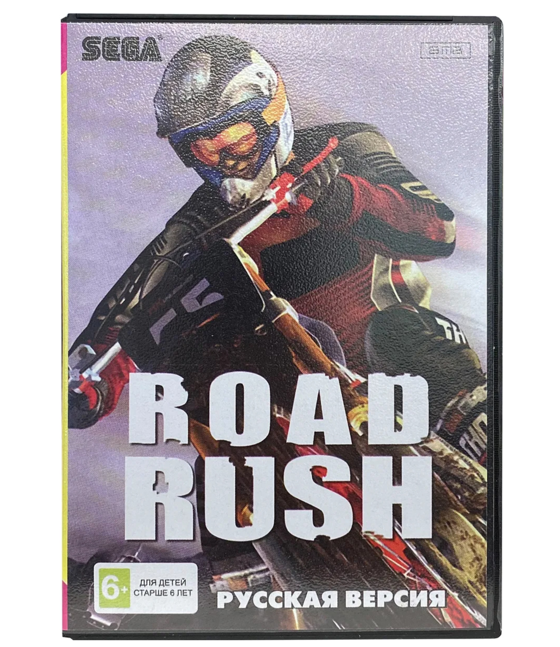 Игра 16 bit Road RushSega (16 bit, Русские субтитры) купить по низкой цене  с доставкой в интернет-магазине OZON (523463925)