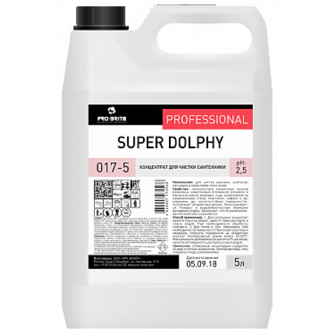 Концентрат для ежедневной чистки сантехники - Pro-Brite Super Dolphy 5л