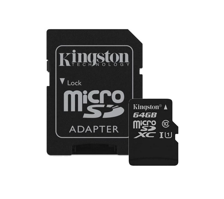 Карта памяти kingston 64gb canvas select plus sdcs2 64gbsp