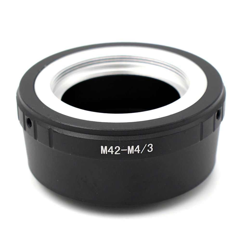 переходник m42 micro 43 с байонетом mft, для фотокамер olympus panasonic, черный