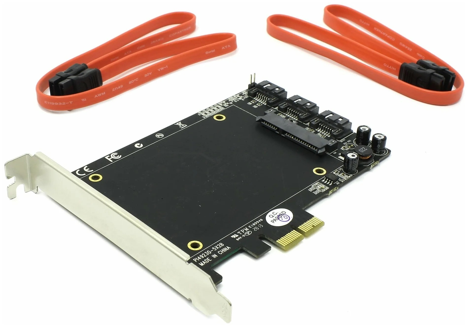 Pci e x1 ssd. St-Lab PCI-E SSD+SATA 6g Adapter a-550. Контроллер 2.5 SATA SSD + PCI Express. Контроллер SATA 3 PCI x1. Контроллер St-Lab a-550.