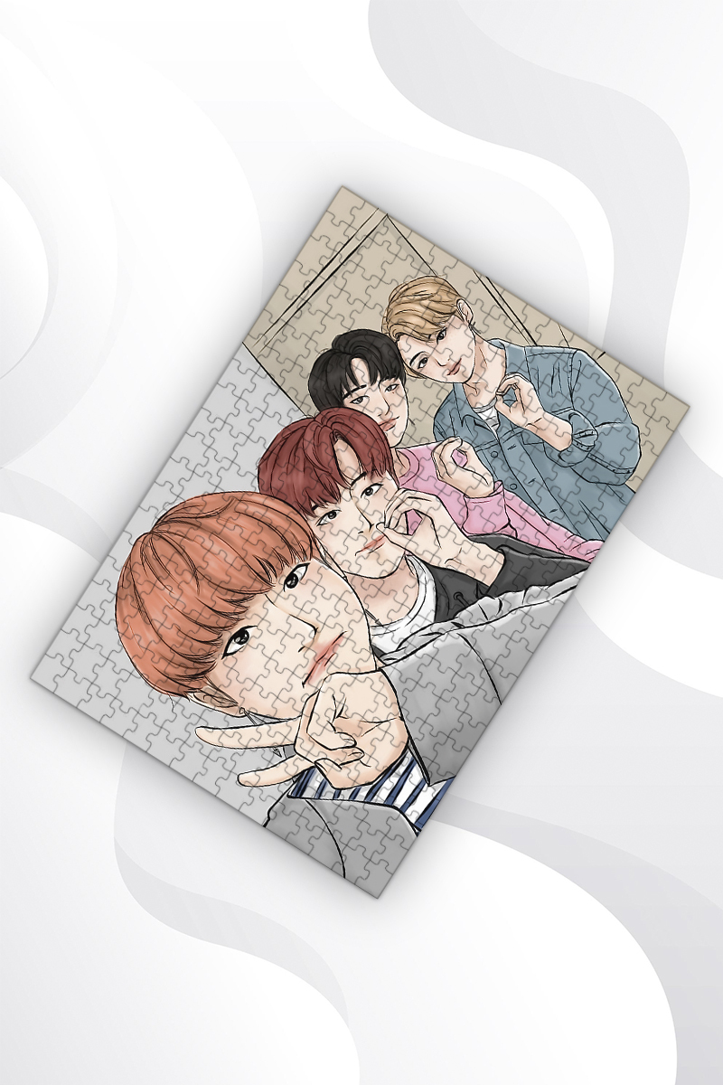 Картина по номерам stray kids
