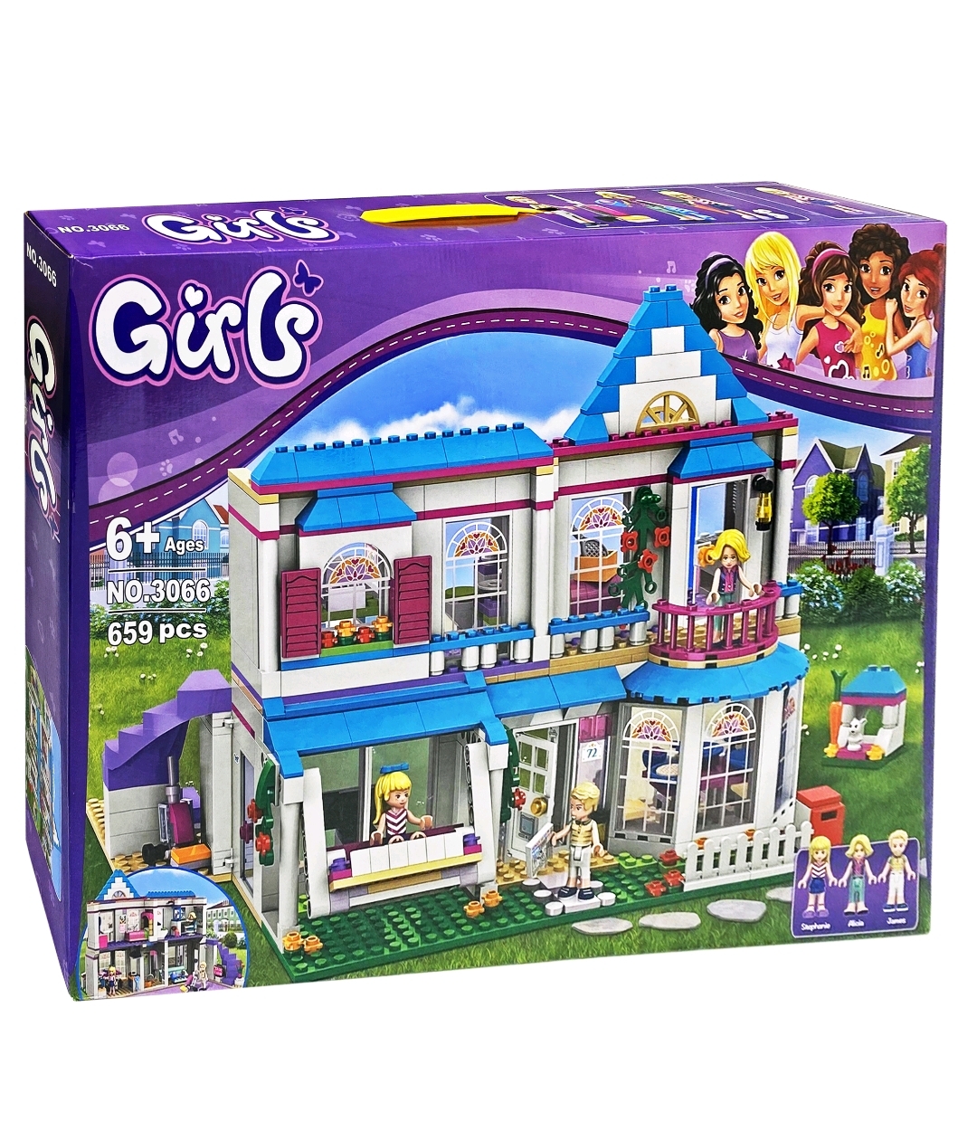 Конструктор LEGO Friends «Кьюб Эммы с далматином» 41663 / 41 деталь