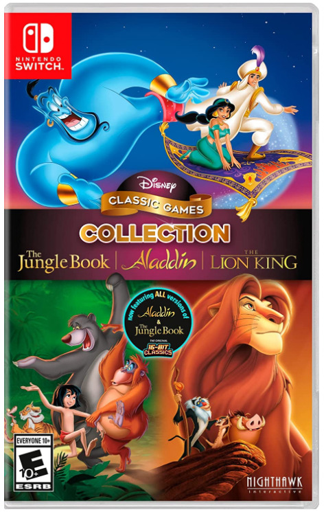 Игра Disney Classic Games Collection: Aladdin, The Lion King and The Jungle Book для Nintendo Switch