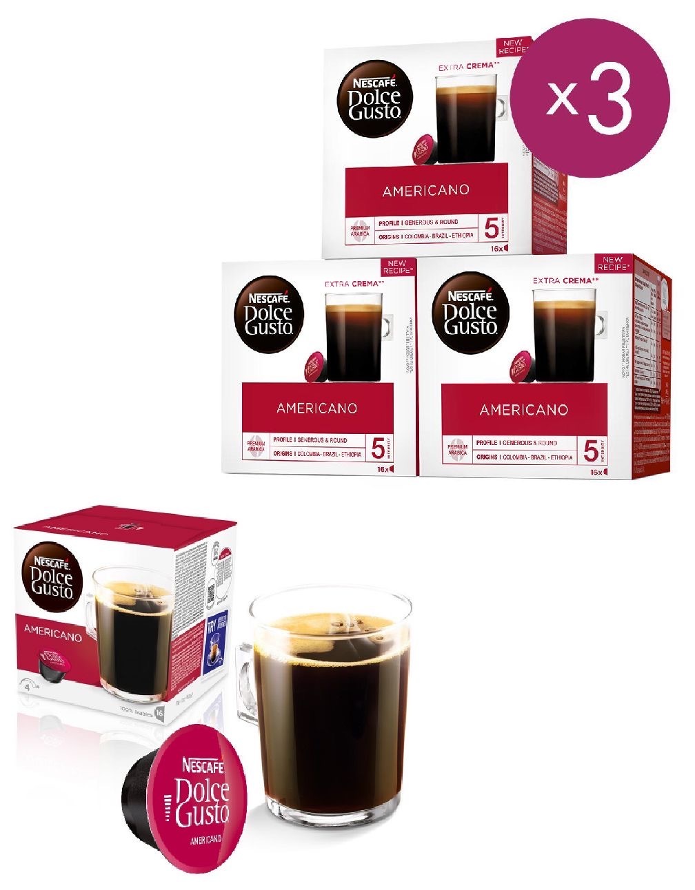 Nescafe Dolce Gusto Americano Капсулы Купить