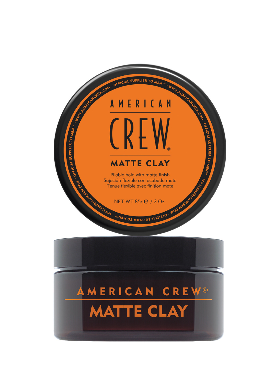 American Crew Пластичная матовая глина для укладки волос Matte Clay 85 г