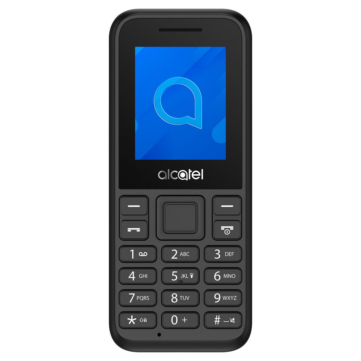 Мобильный телефон Alcatel 1068D, черный - купить по выгодной цене в  интернет-магазине OZON (658882713)