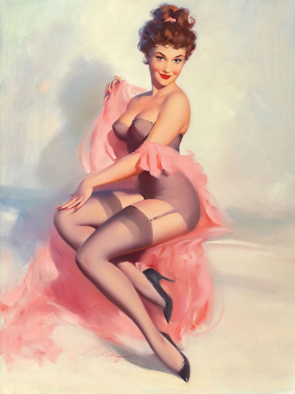 Пин ап отзывы пинап. Художник Gil Elvgren. Джил Элвгрен Gil Elvgren американский художник. Фриц Уиллис пин ап. Билл Medcalf пин-ап.