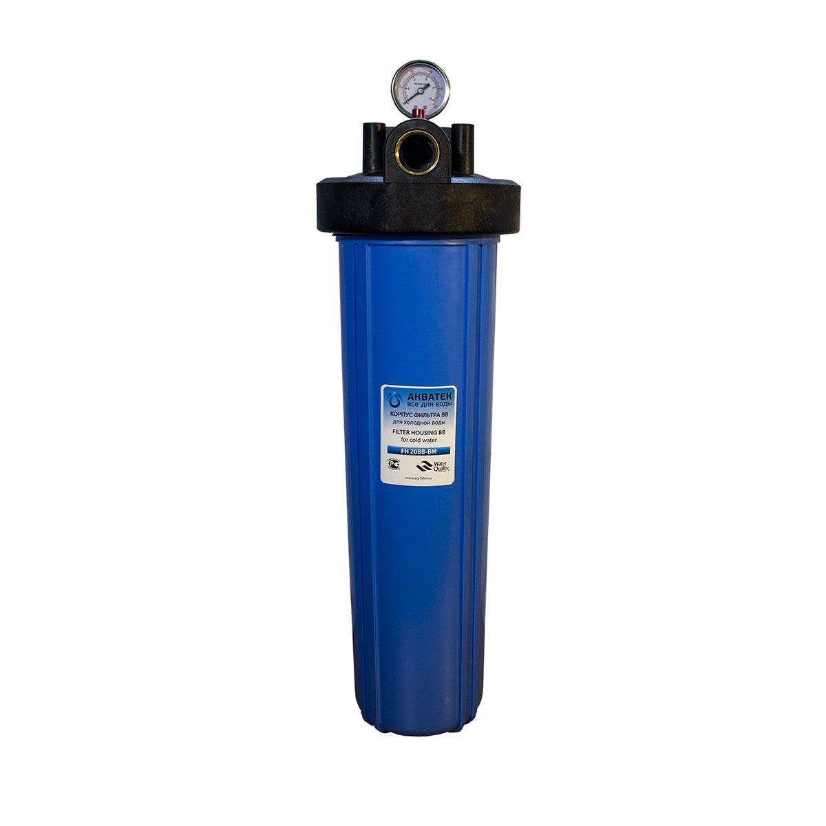 Фильтр 20 мм. Фильтр магистральный Aquatech fh20 BB-BM. Магистральный фильтр для воды Аква Вик 10 ВВ. Корпус big Blue 20. Акватек fh20bb-в фильтр.