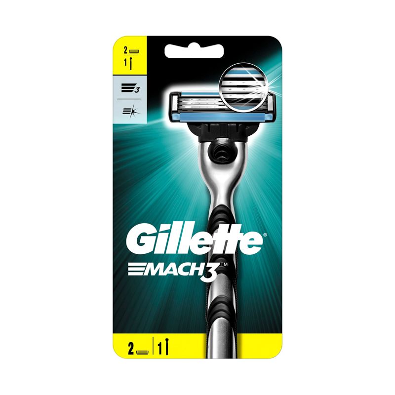 GilletteМужскаябритваMach3,с2сменнымикассетами