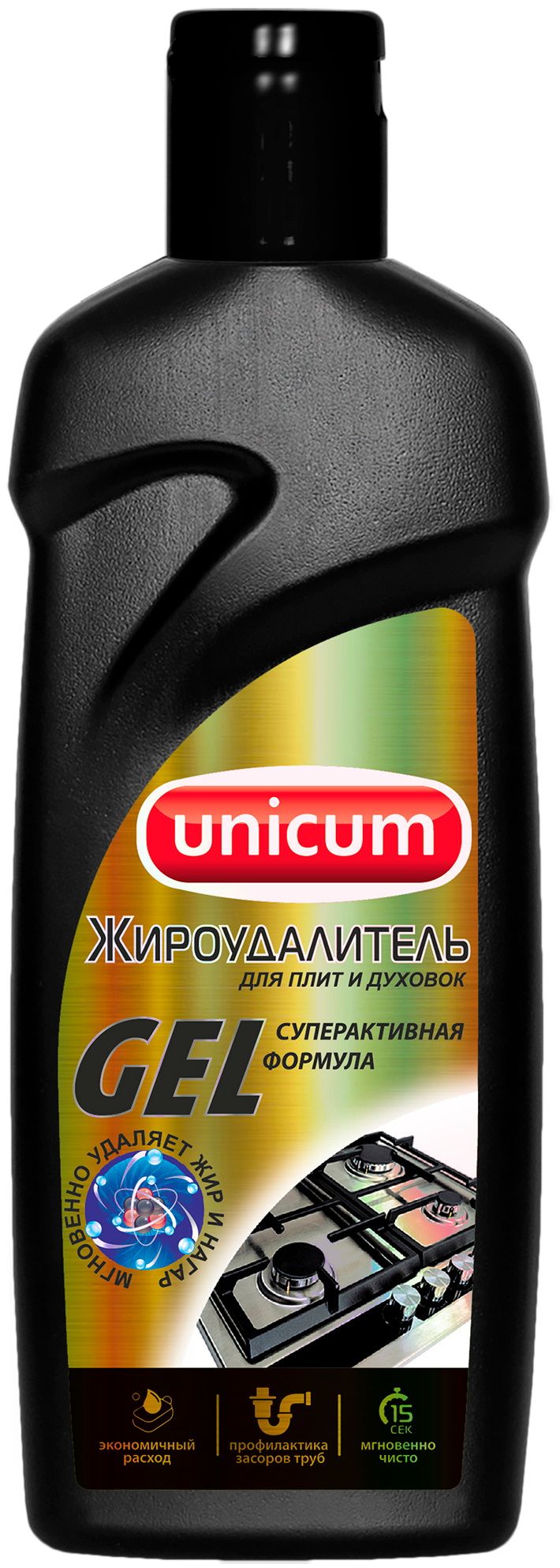 Unicum жироудалитель гель 380мл