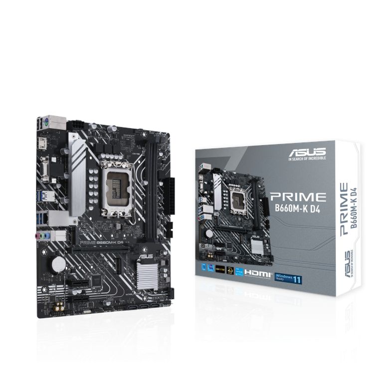 ASUS Материнская плата PRIME B660M-K D4