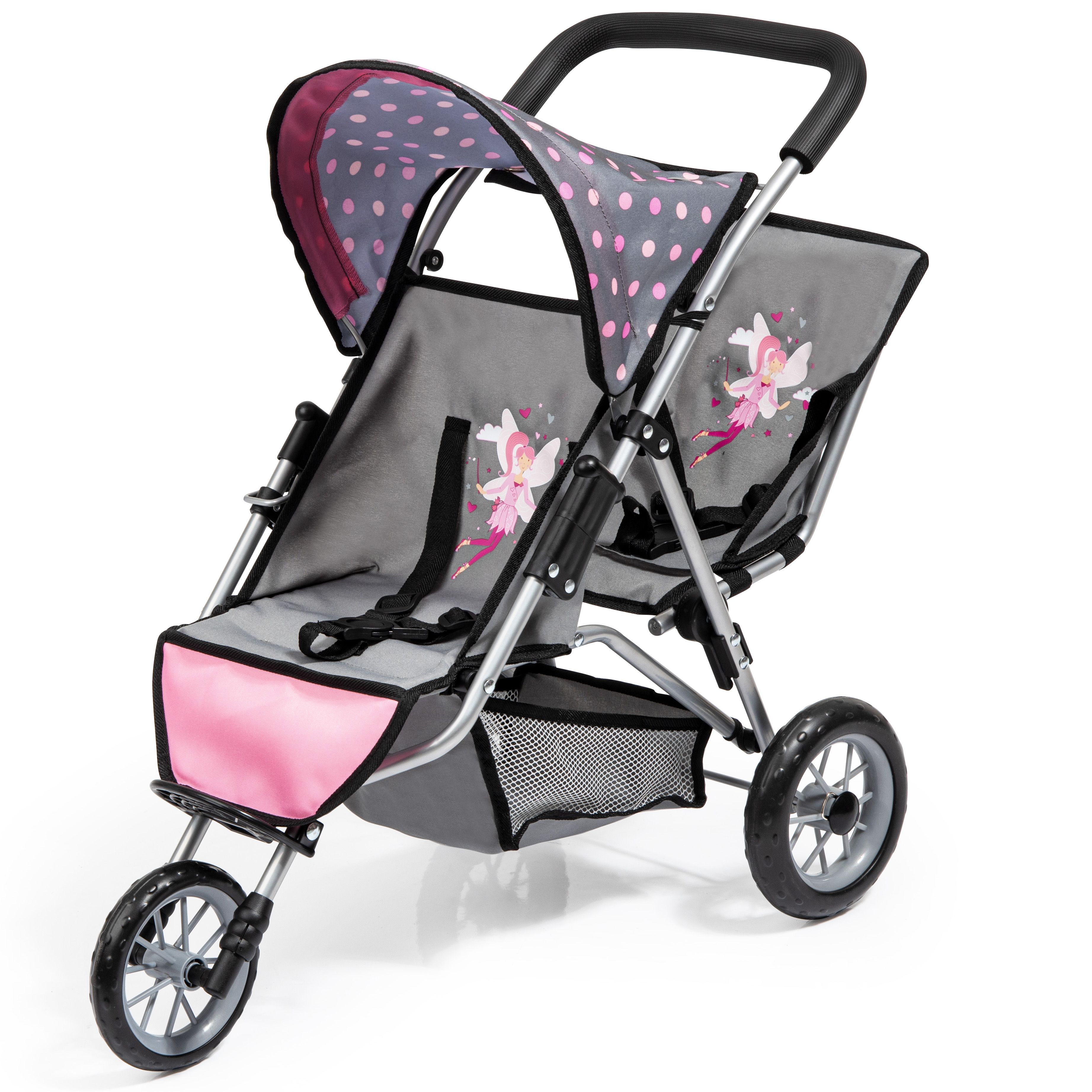 Детская Коляска для  двух кукол Twin Dolls pram DUO