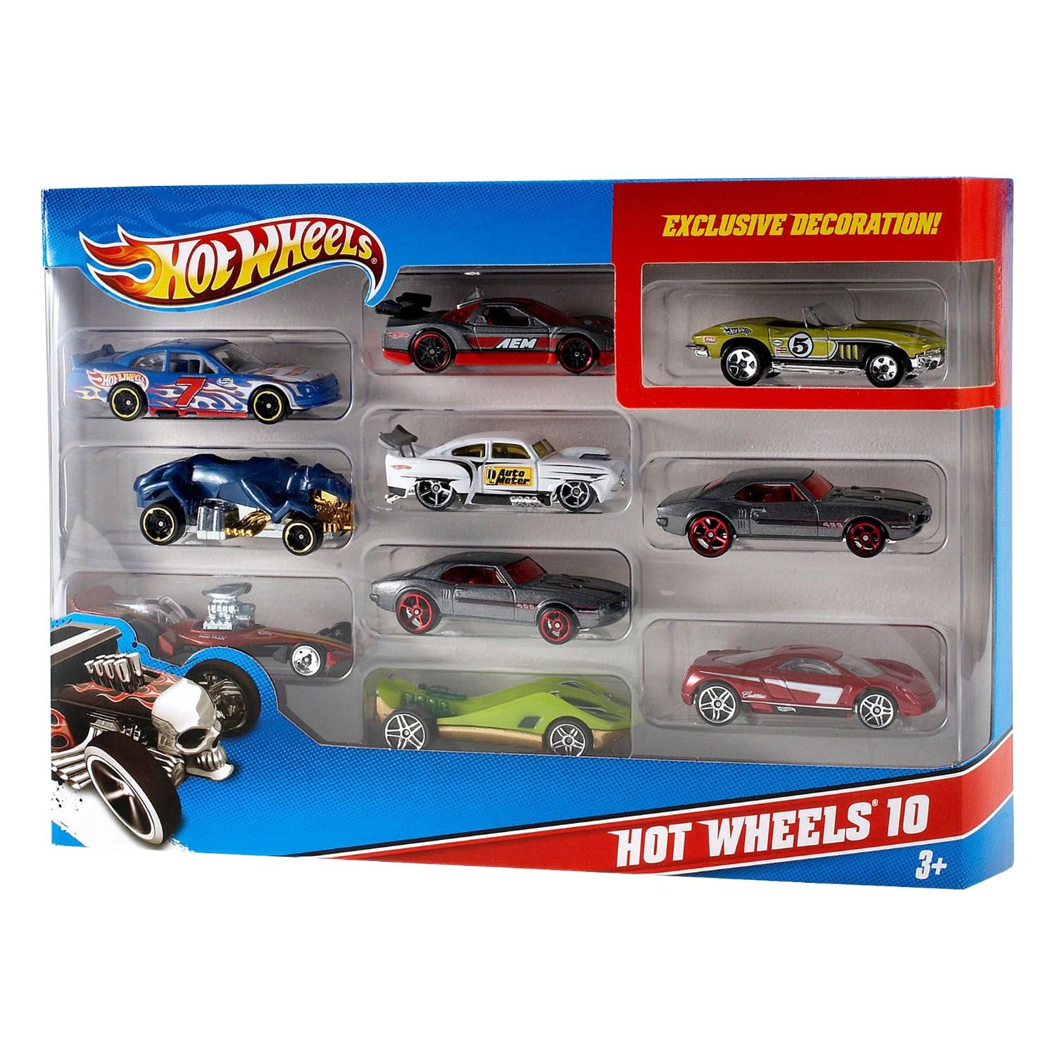 Hot wheels 1 машинка. Набор машин hot Wheels h7045/dpg53. Хот Вилс набор 10 машинок. Набор машин hot Wheels 54886 1:64 7 см. Набор машин hot Wheels 54886 1.