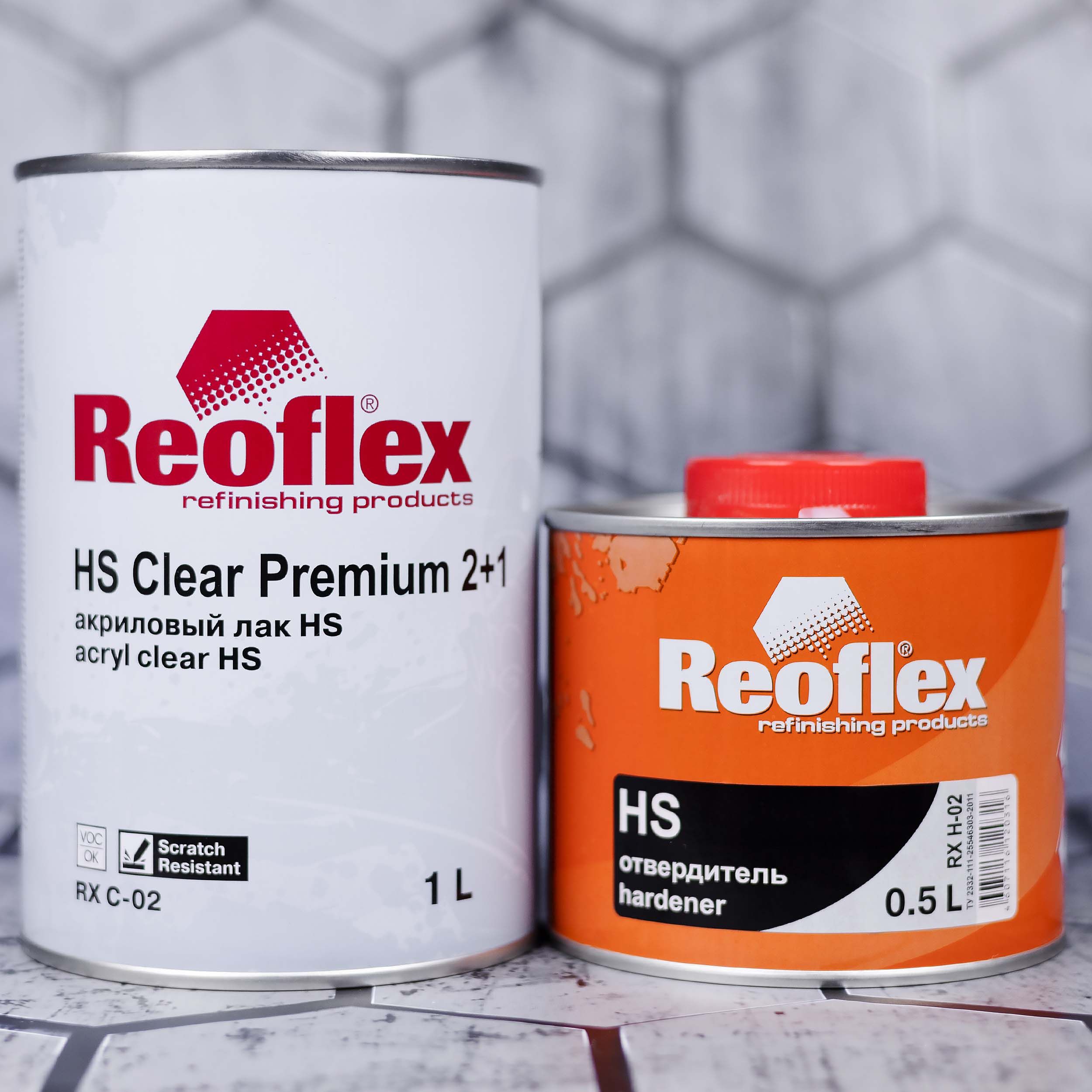 Лак hs 1л. Реофлекс лак акриловый 2+1 HS. Reoflex HS Clear Premium 2+1. Лак Reoflex HS. Отвердитель для лака реофлекс HS.