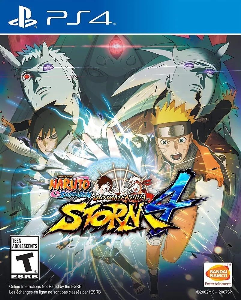 Игра Naruto Shippuden: Ultimate Ninja Storm 4 (PlayStation 4, русские  субтитры)