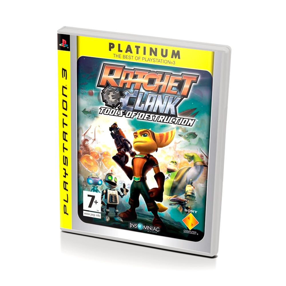 Игра Ratchet & Clank Tools of Destruction Platinum (PlayStation 3, Английская версия)