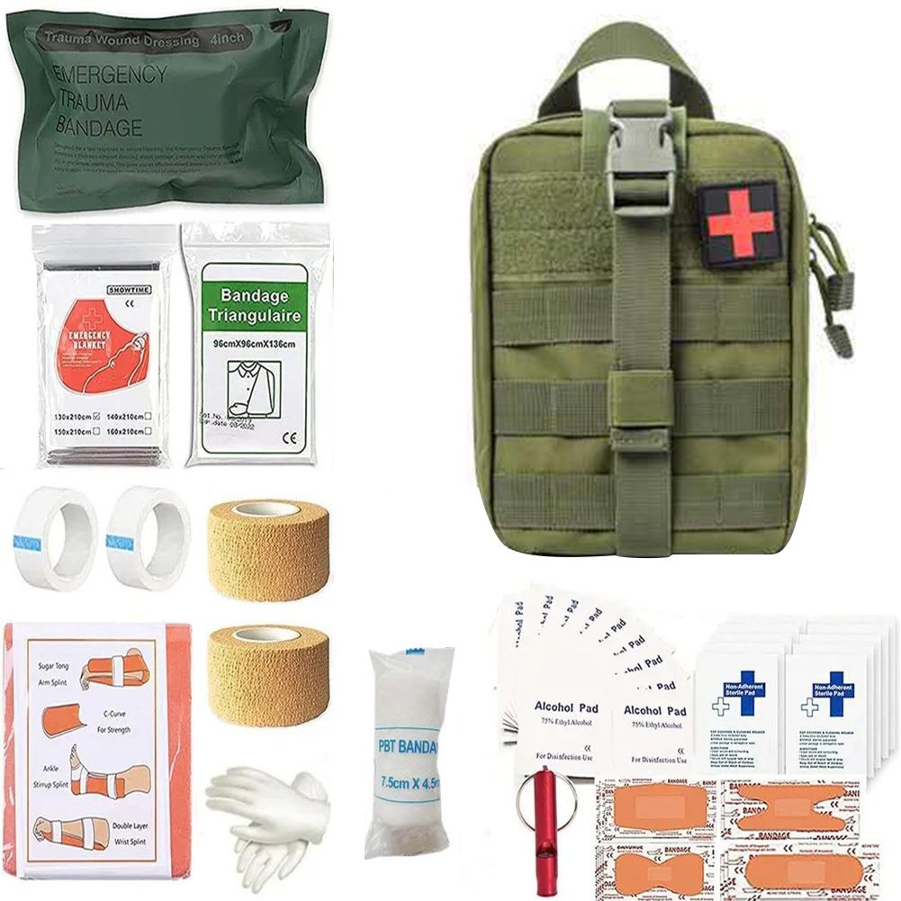 Набор «первая помощь». 1 Помощь это набор. Самодельная аптечка для выживания. First Aid Kit Bag Outdoor.