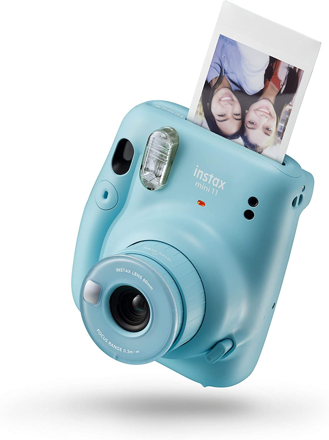 Фотоаппарат моментальной печати Fujifilm Instax MINI 11 синий - купить с  доставкой по выгодным ценам в интернет-магазине OZON (769619423)