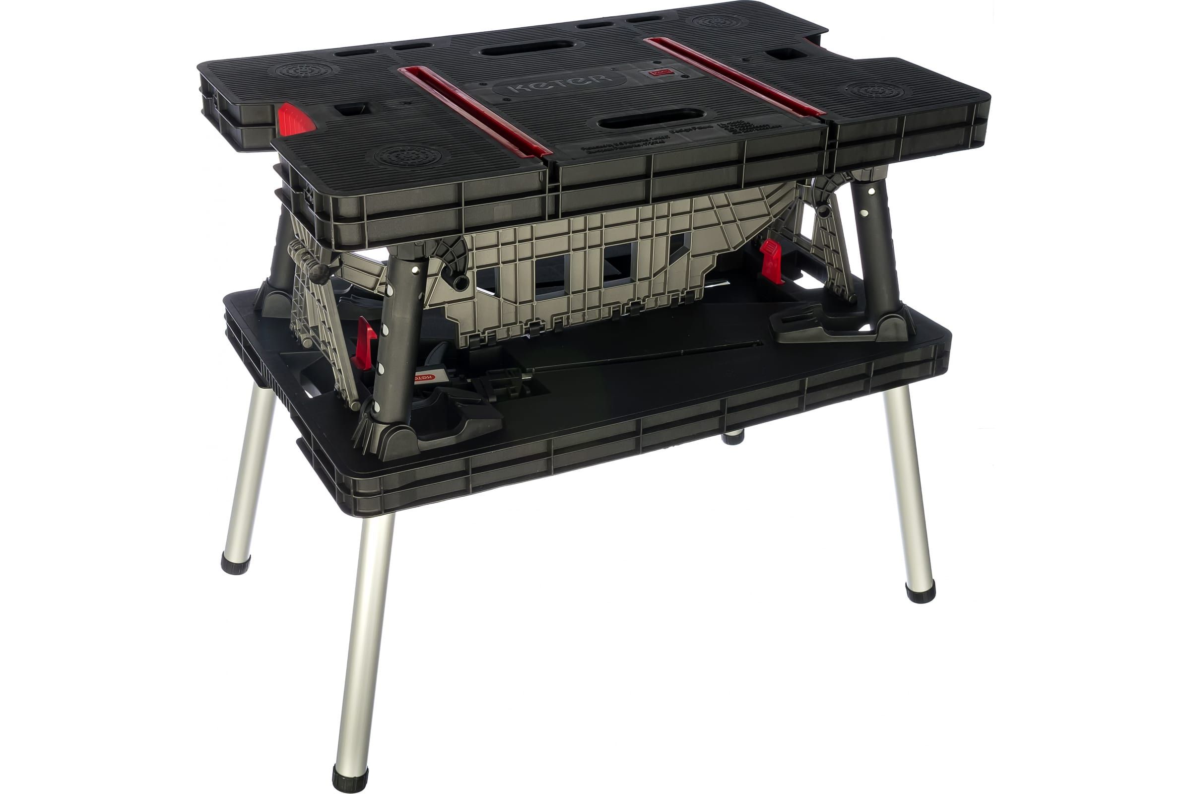 Keter folding. Мобильный верстак keter folding work table 17182239. Складной верстак keter 17182239 folding work table. Верстак складной keter 17182239 850x550 мм. Верстак складной кетер.