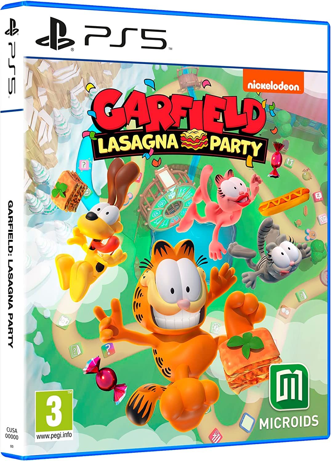 Игра Garfield Lasagna Party (PlayStation 5, Русские субтитры) купить по  низкой цене с доставкой в интернет-магазине OZON (803098772)