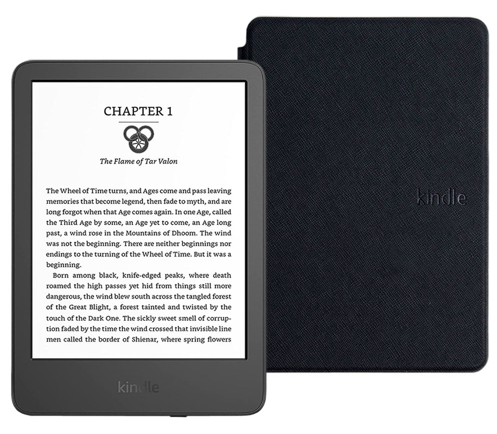 Amazon Kindle 6" Электронная книга 11 (16Gb) SO + обложка ReaderОNE, черный