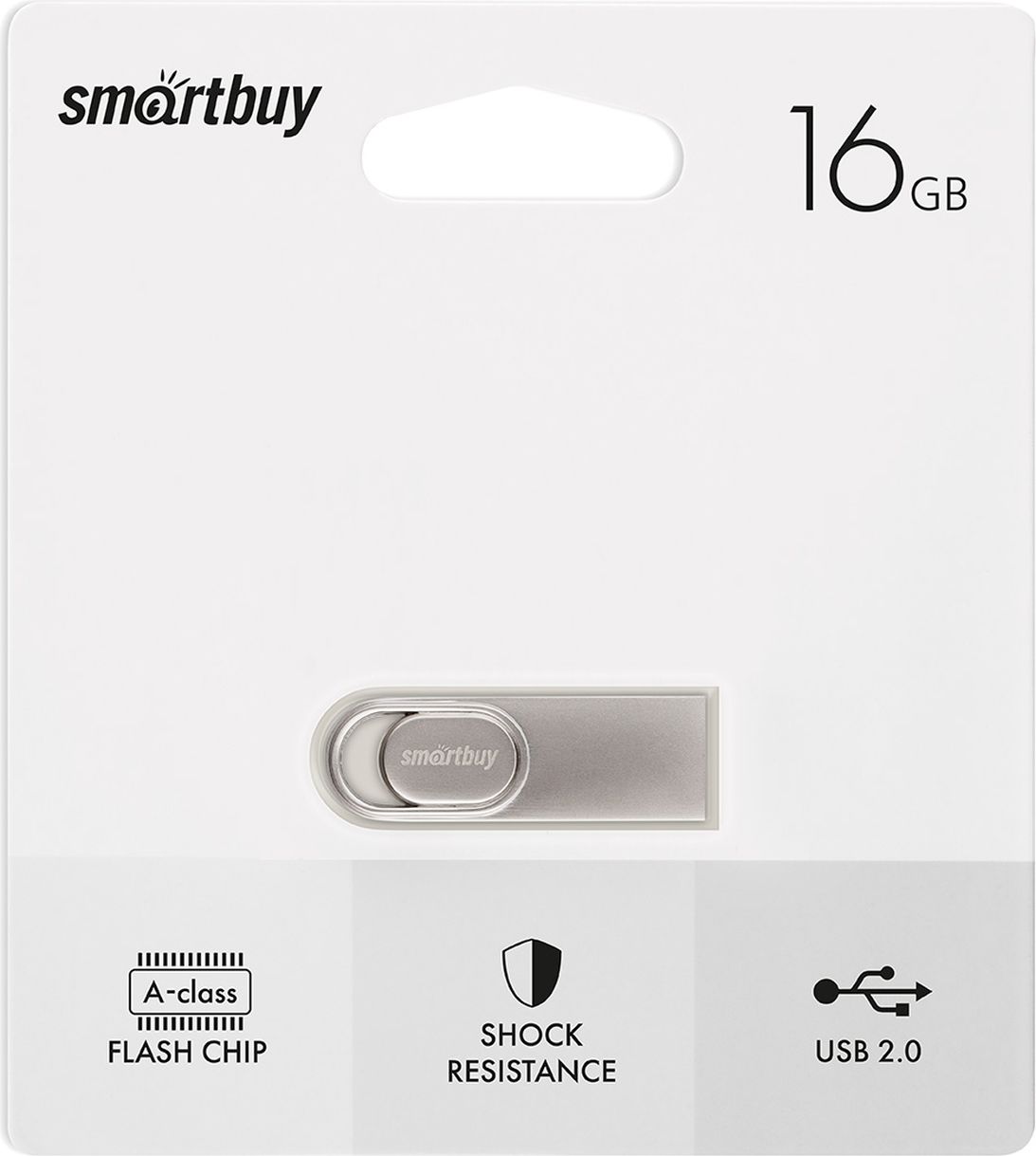 16 Гб Флеш-накопитель 2.0 SmartBuy M3 Metal (SB16GBM3)