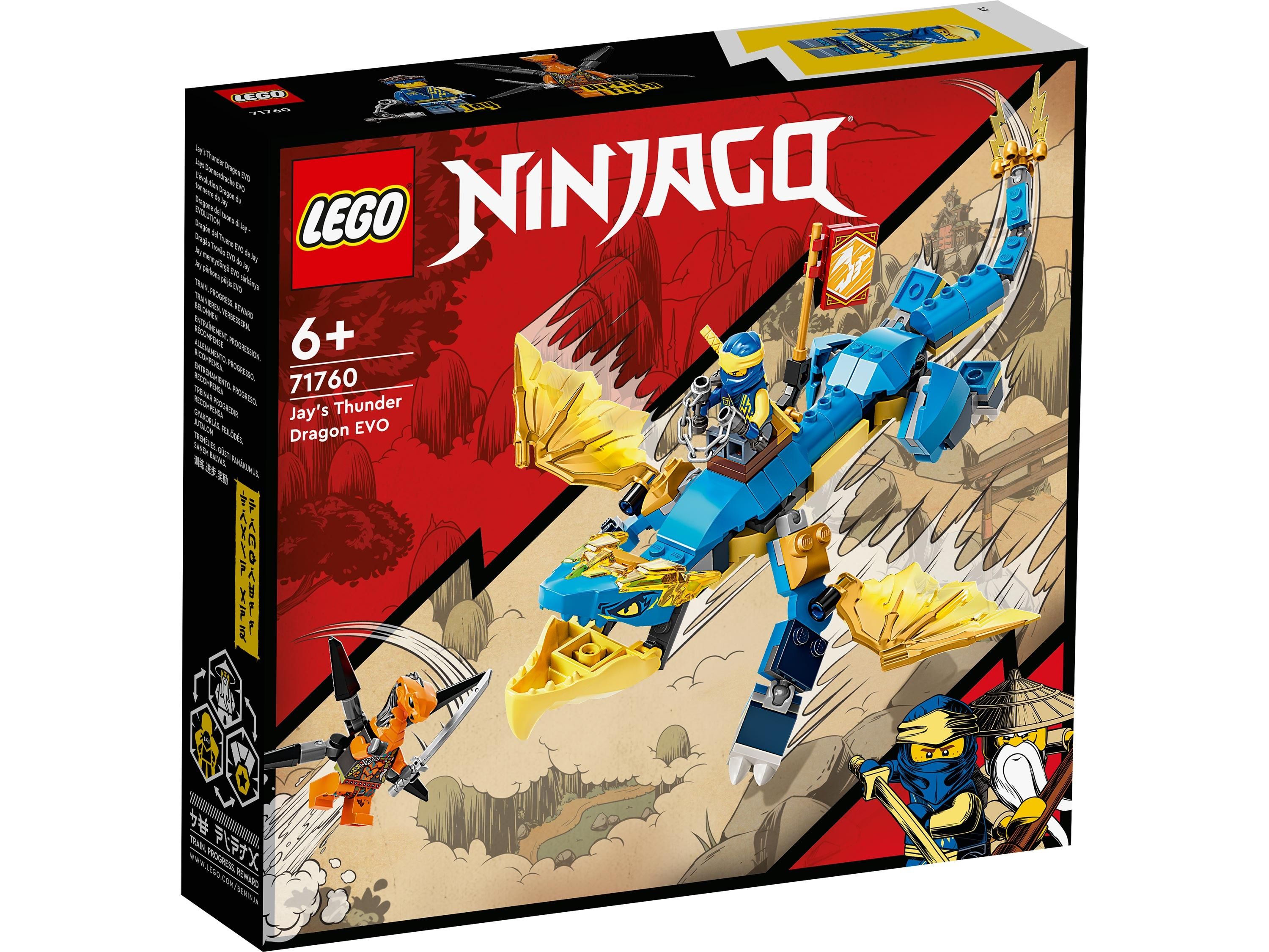 Ниндзяго драконы. LEGO Ninjago 71760 Грозовой дракон. Грозовой дракон Эво Джея. Конструктор LEGO 71760. LEGO. Конструктор 71760 