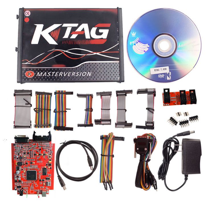 KTAG V7.020 красная печатная плата