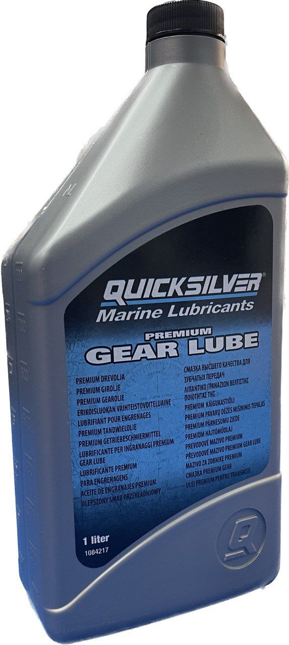 МаслотрансмиссионноеQUICKSILVERGearLubePremium,минеральное,длямоторовдо75л.с.,1л