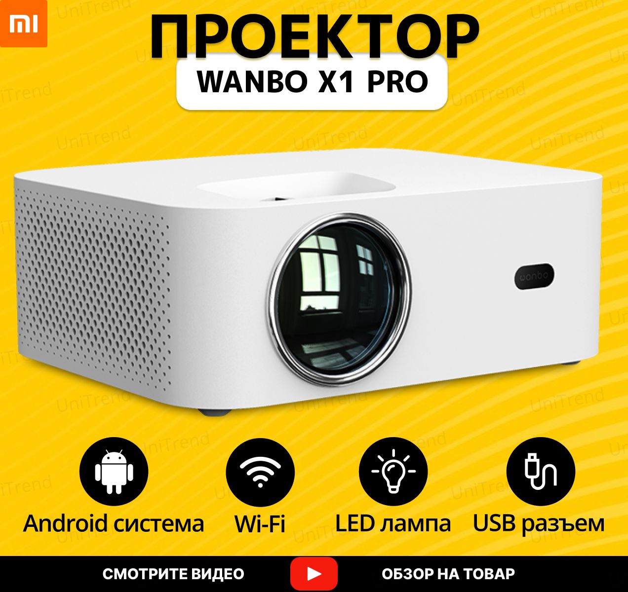 Проекторы wanbo отзывы. Проектор Wanbo габариты.