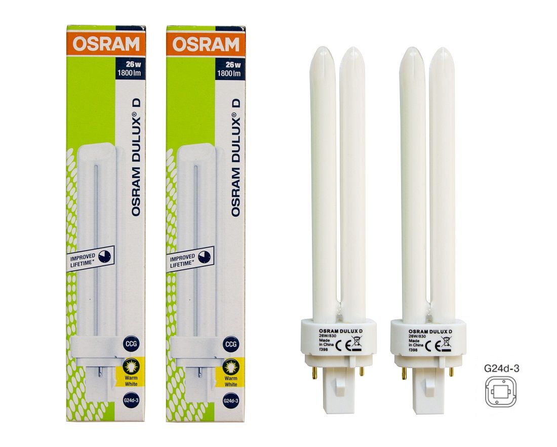 Лампа osram dulux d 26w