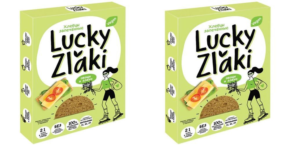 Хлебцы запеченные Lucky zlaki.