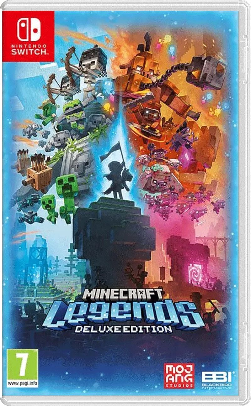 Игра Minecraft Legends Deluxe Edition (Nintendo Switch, Русская версия)