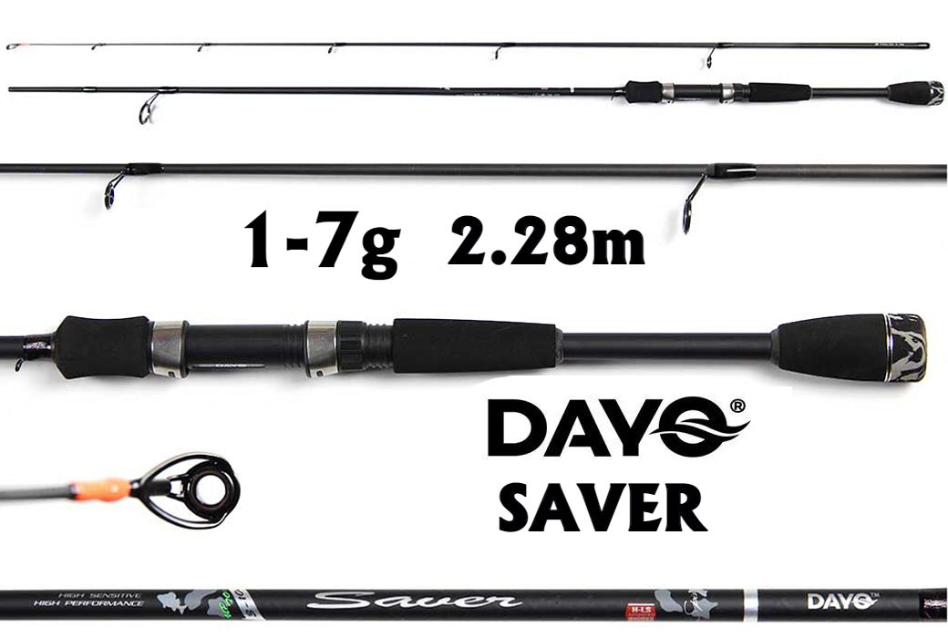 Dayo saver спиннинг. Спиннинг dayo premier 100-200g 2,4м.