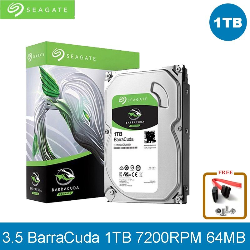 1 тб жесткий диск seagate barracuda