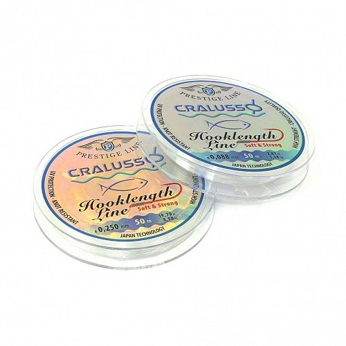 Леска CRALUSSO Hooklength Prestige (50м) - 0,143мм