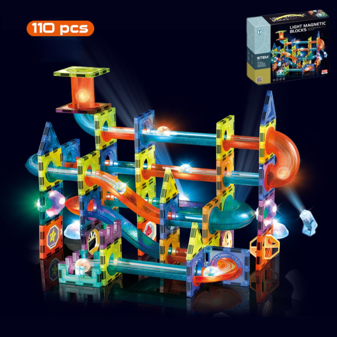 Light magnetic blocks Light magnetic blocks