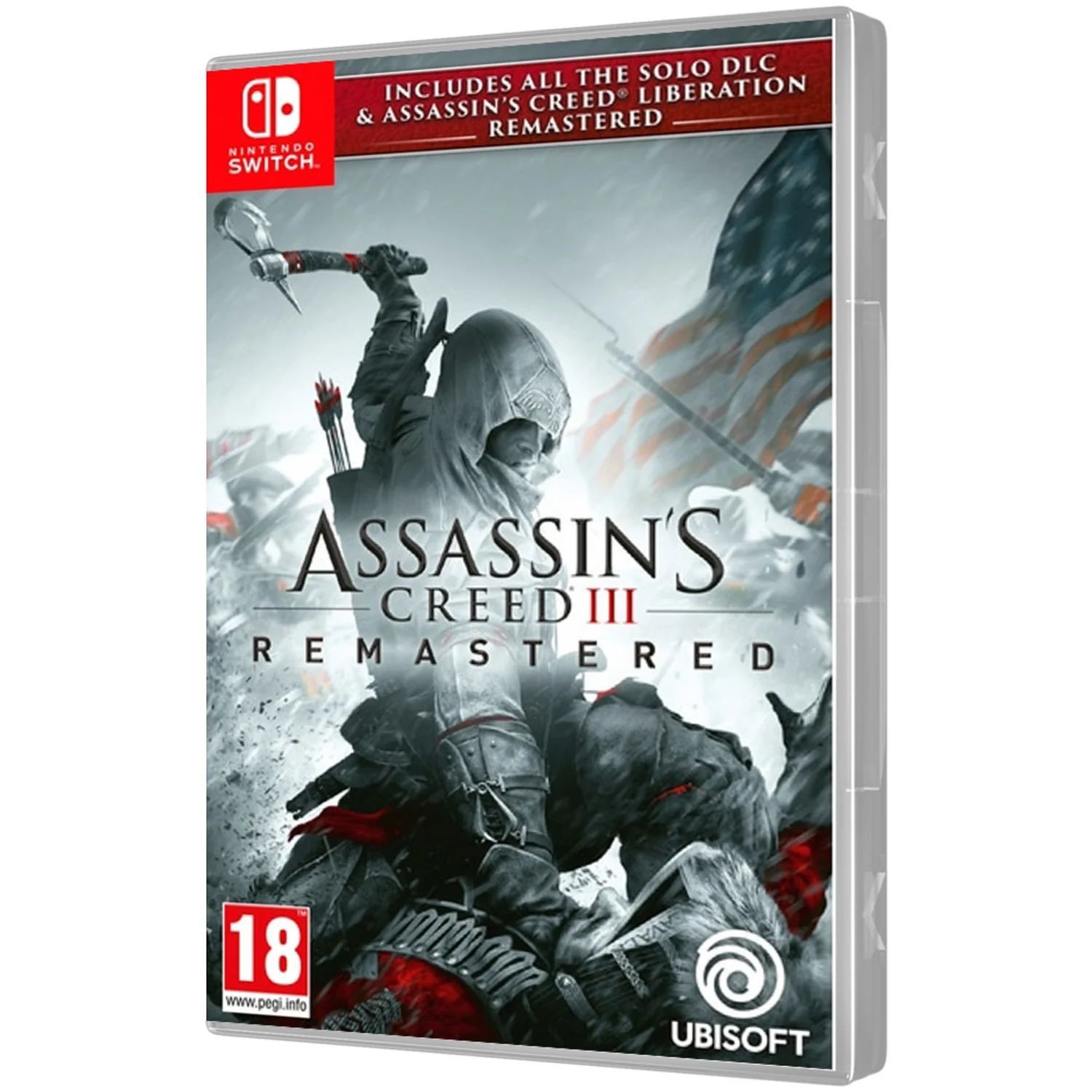 Игра Assassin's Creed III Remastered (Nintendo Switch, Русские