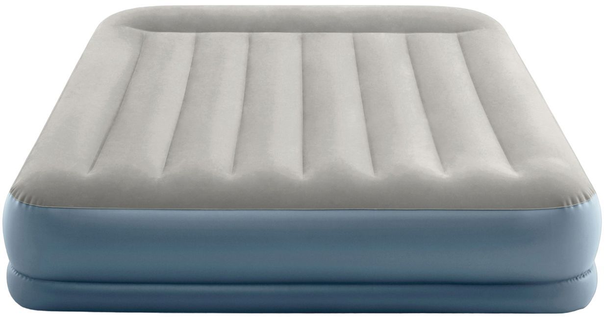 надувная кровать intex с насосом в комплекте